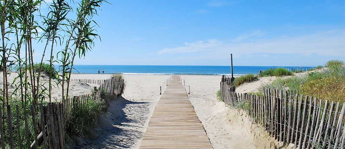 Beach in montpellier Beach in montpellier