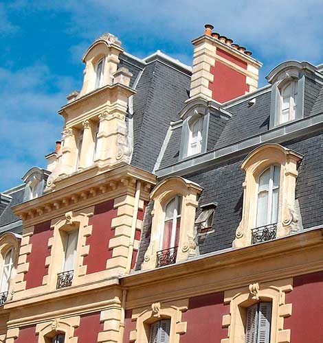 Biarritz France arquitecture napoleone