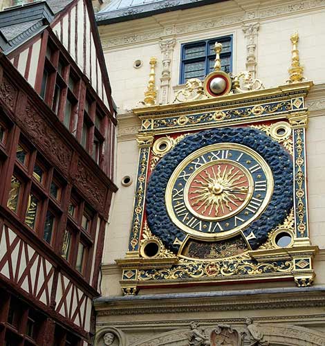 Reloj en Rouen