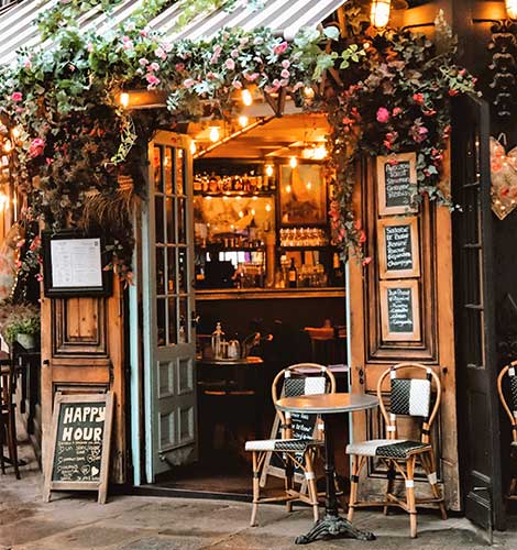 Street cafe Paris