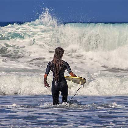 French and surf Biarritz France