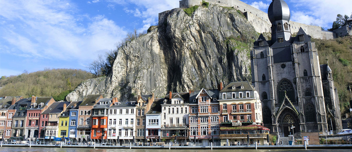 Dinant the ardennes Belgium