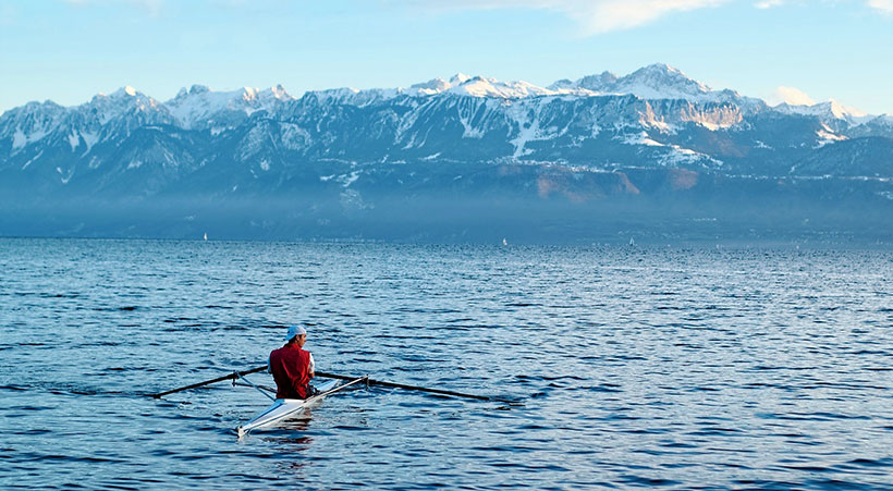 Deportes de aventura, lagos en Montreux