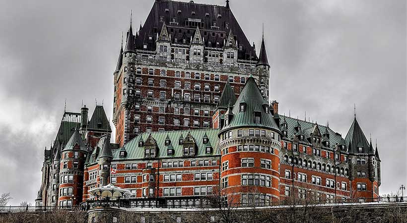 Castillo en Quebec