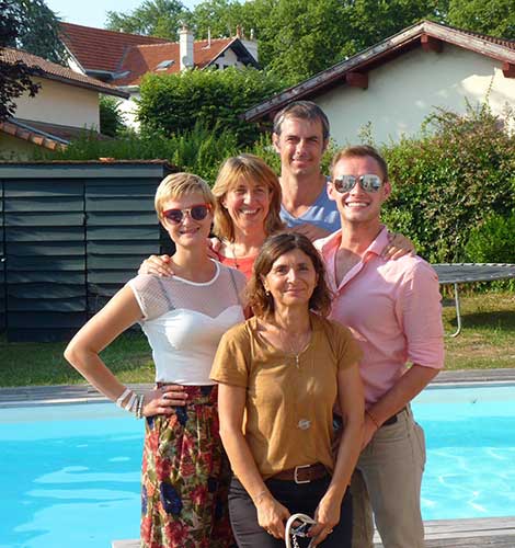 Familia anfitriona, escuela de francés en Biarritz