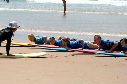 Surf lessons Biarritz France